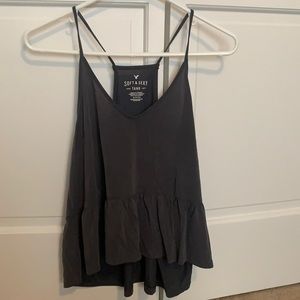 American Eagle Grey Tank size s